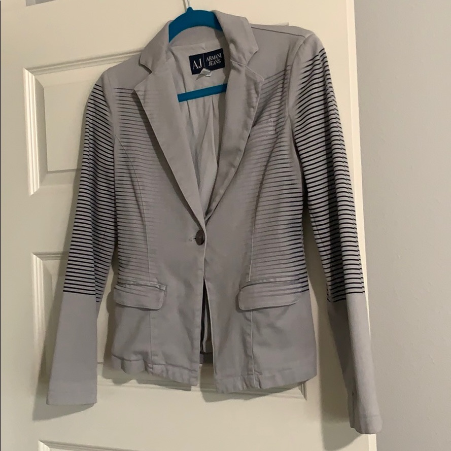 Brand New Armani Jeans Blazer Denim